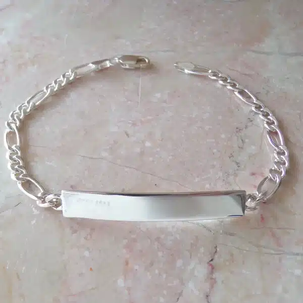 Pulsera para grabado en Plata 925